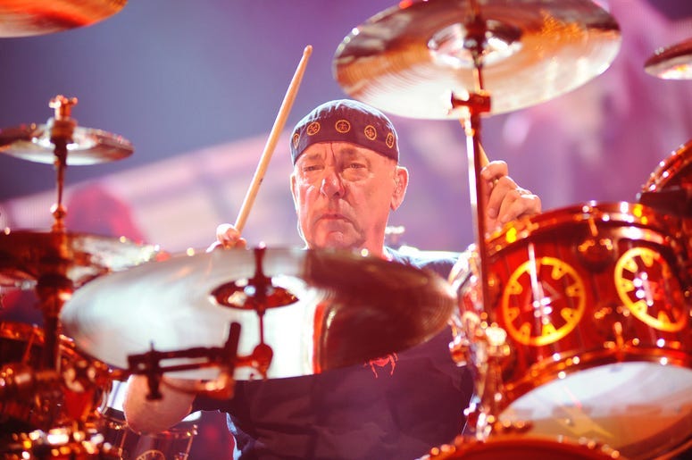 Neil Peart, drummer and lyricist of iconic Canadian rock band Rush