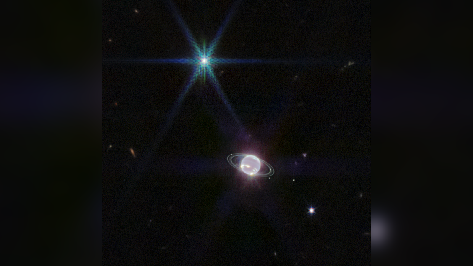 New Webb images captures Neptune's rings like never before