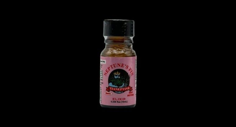 A bottle of Neptune's Fix elixir