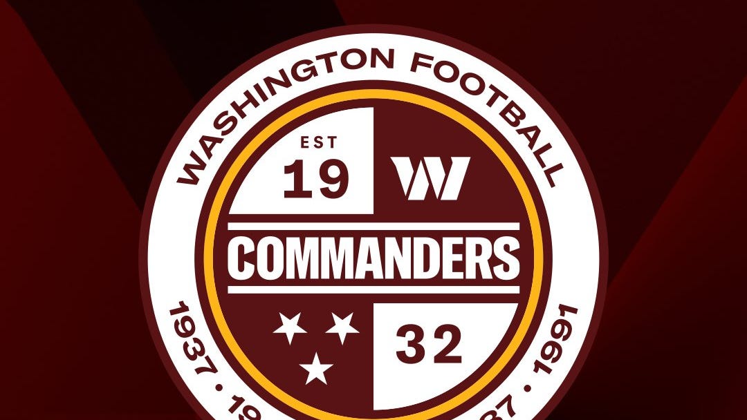 Washington Commanders correct botched team crest