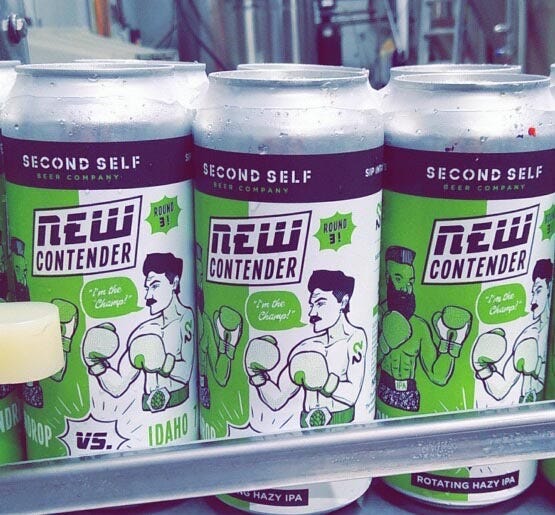 New Contender, Round 3 from Second Self Beer Company
