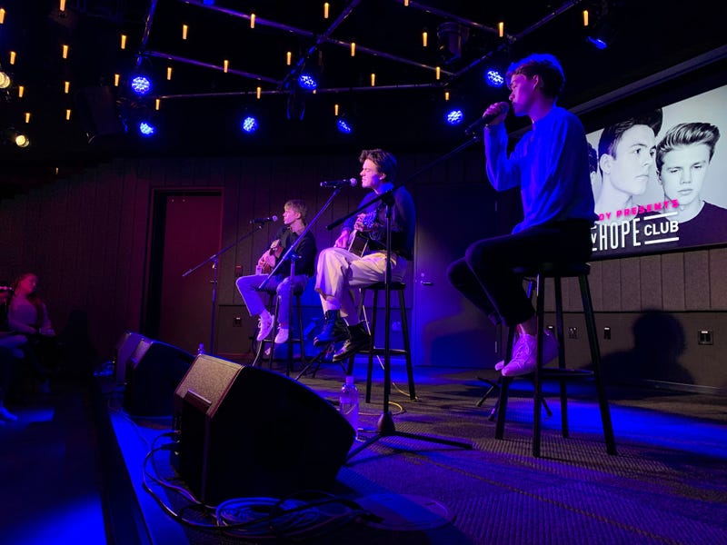 New Hope Club Performs "Let Me Down Slow," "Permission," & Talks Debut Album with LA