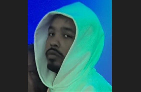 Suspect number 2 is pictured.