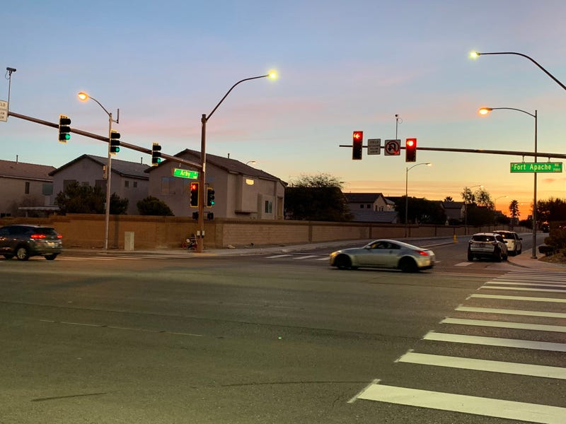 New Traffic Signal at Fort Apache and Arby