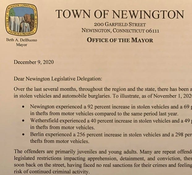 Newington Mayor Beth DelBuono