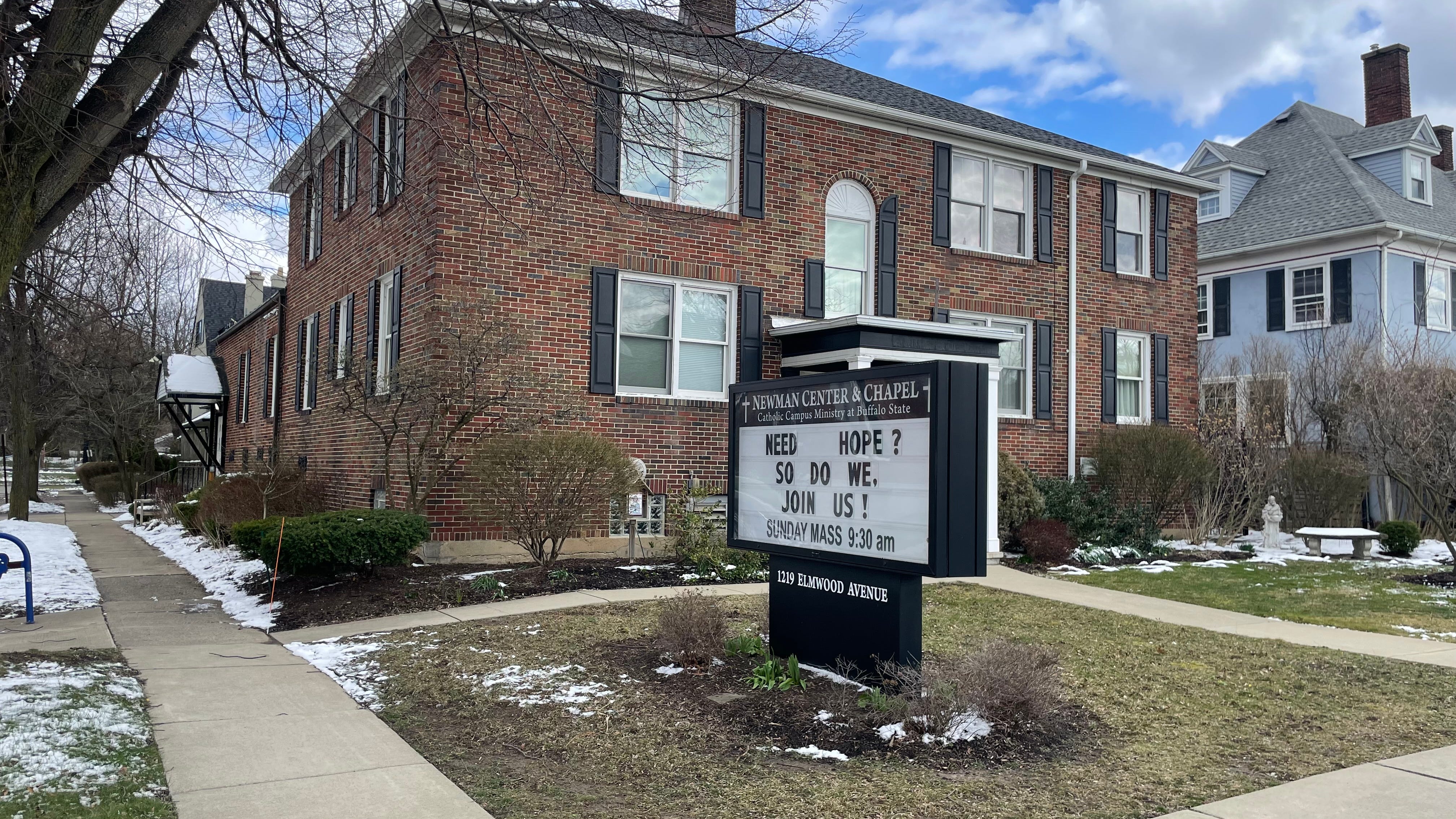 Catholic Diocese puts Newman Center at Buffalo State up for sale