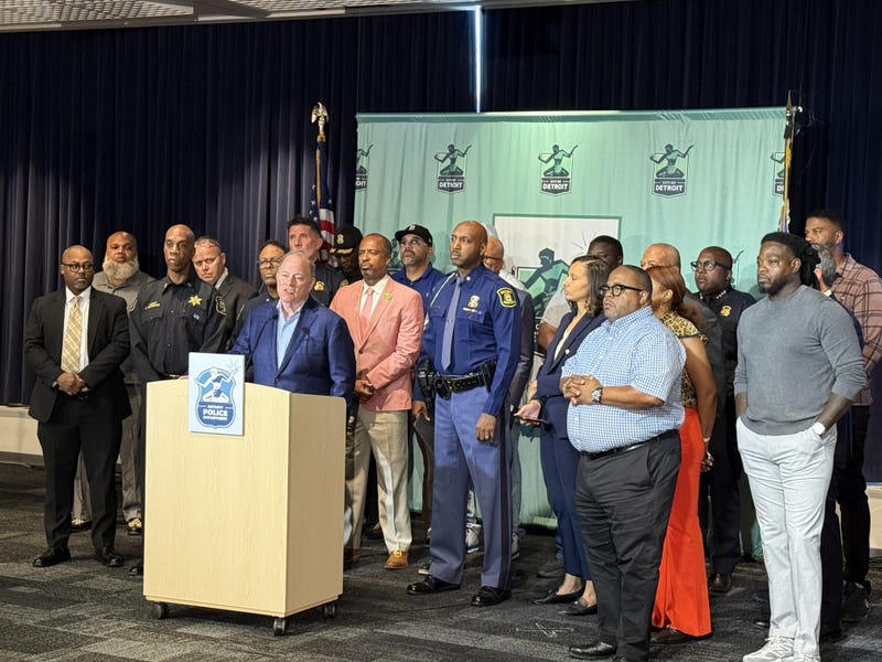Detroit news conference