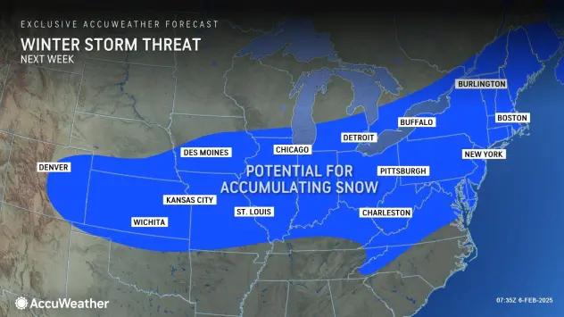 more snow next week on the map