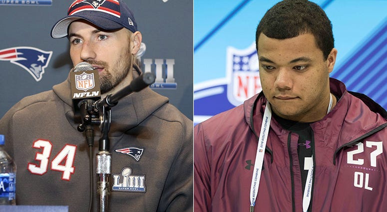 Rex Burkhead, Joe Noteboom