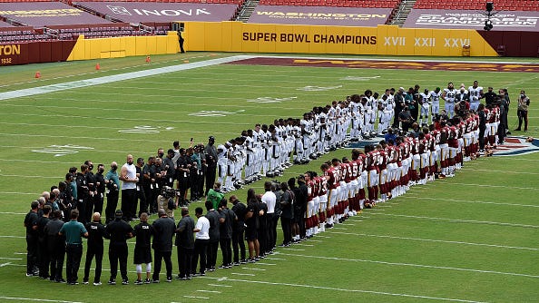 How Each NFL Team Protested Racial Injustice and Delivered Messages of Unity in Week 1