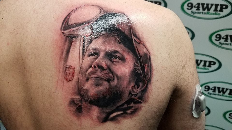Marks will put Harper tattoo on back next to Foles if Phils win, Harper accepts: 'If I could be anywhere next to Foles, I'll take it'