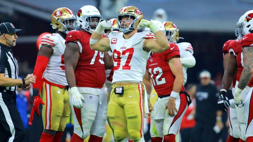 Nick Bosa wants Super Bowl trophy, says DPOY would be 'icing on the cake'