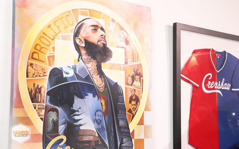 Nipsey Hussle Tribute At The Trap Music Museum ATL 