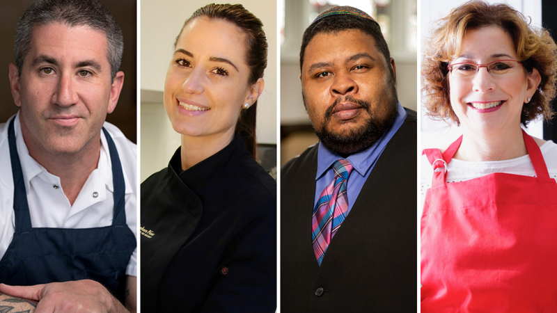 From left: Michael Solomonov, Hélène Jawhara Piñer, Michael Twitty and Beth A. Lee are some of the participants of this year's National Museum of American Jewish History food series.