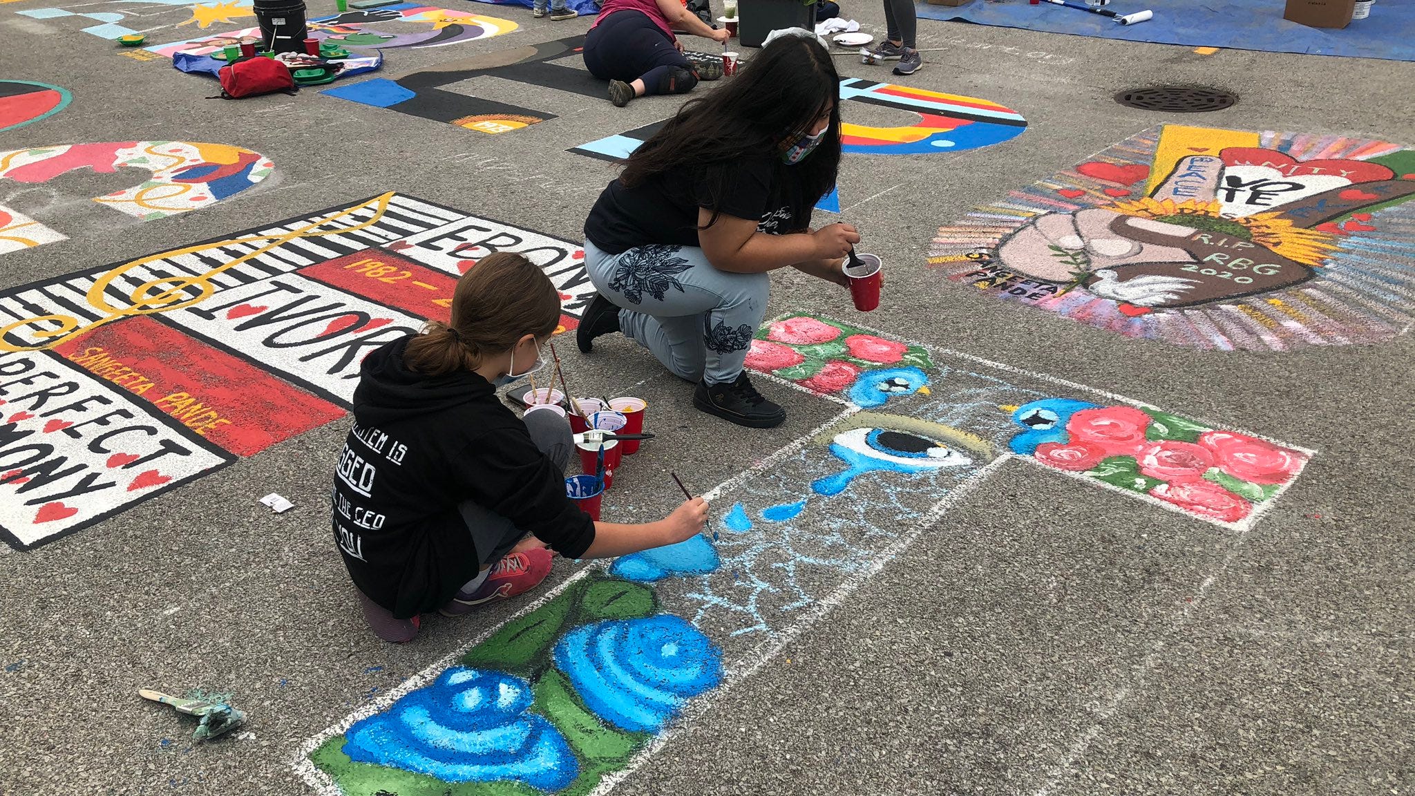 New Naperville street mural represents inclusivity, diversity, racial justice unity: 'We recognize you, you are out there'