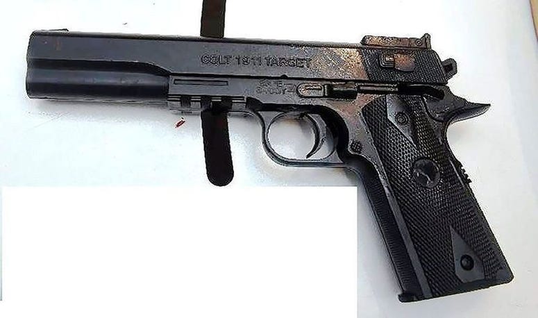 NYPD gun Brian Simonsen