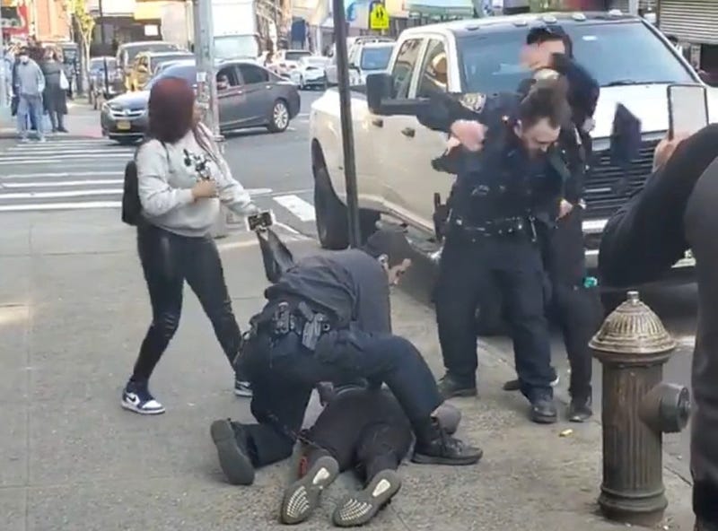 NYC cop sucker punched