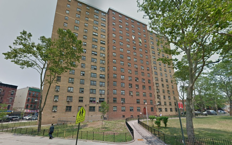 A man was stabbed inside a Brooklyn NYCHA building, one of the Roosevelt Houses in Bed-Stuy, early Saturday morning.