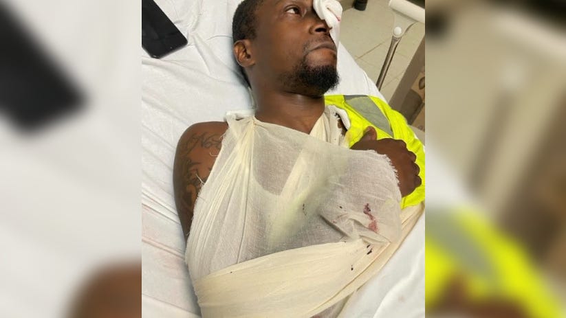Transit Workers Union holds rally demanding justice for subway cleaner brutally attacked