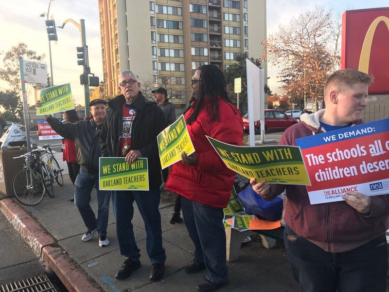Oakland Teachers Rally