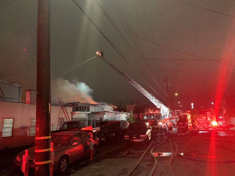 A 3-alarm fire incident at marijuana grower operation.