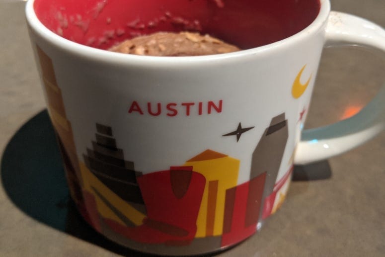 Oatcake in a Mug 