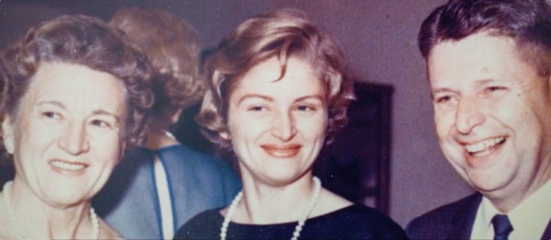 Louise, Mildred and Paul Oberkotter