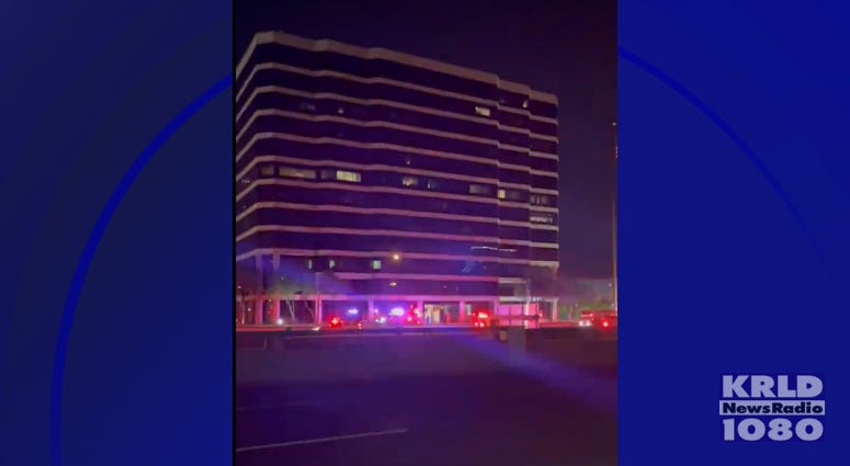 Uptown Dallas office building set on fire, arson suspected