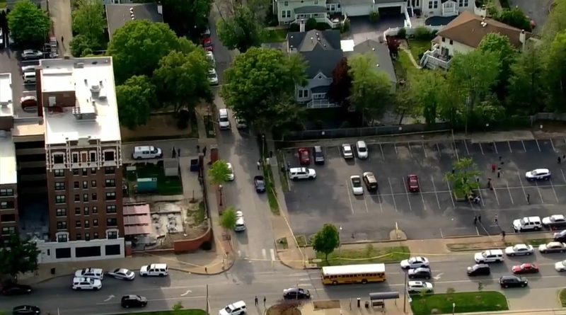 An officer is shot, and 2 others hurt responding to a call in the Skinker-DeBaleviere neighborhood.