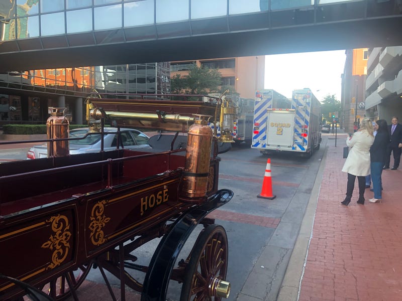 City Center Fort Worth marks early Thanksgiving with firefighters
