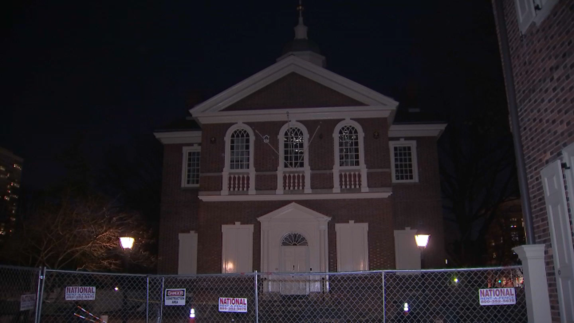 National Park Service investigating Christmas Eve arson in Carpenters’ Hall