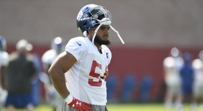 Olivier Vernon During Training Camp