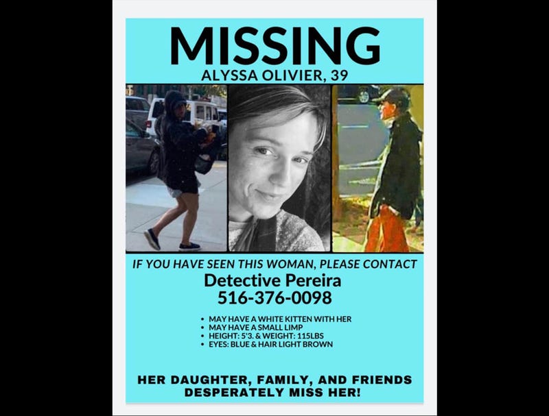Alyssa Olivier, 39, of Denver, went missing shortly after arriving in New York City on Aug. 2 after taking a road trip to the city — only to be spotted living on city streets two months later, on Oct. 14, according to a report in the New York Post.