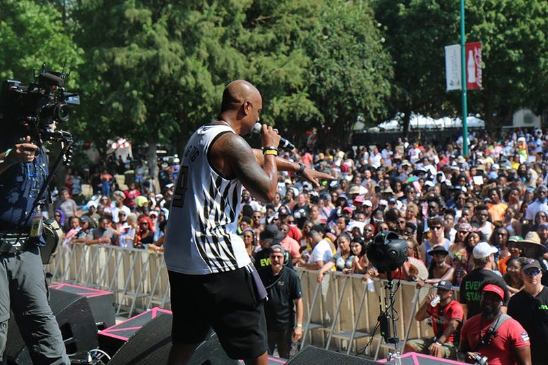 Big Tigger On Stage At One Music Fest 2019