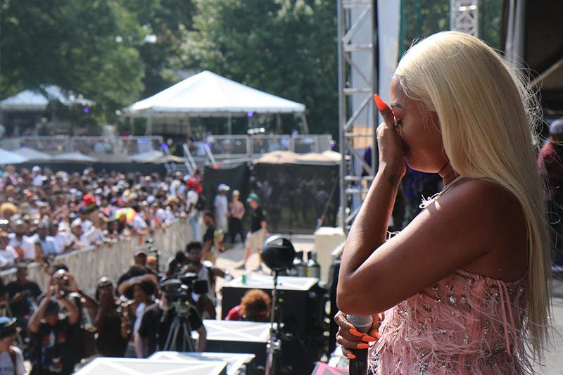 Trina on Stage At One Music Fest 2019