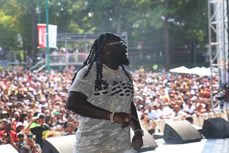 T Pain on Stage At One Music Fest 2019