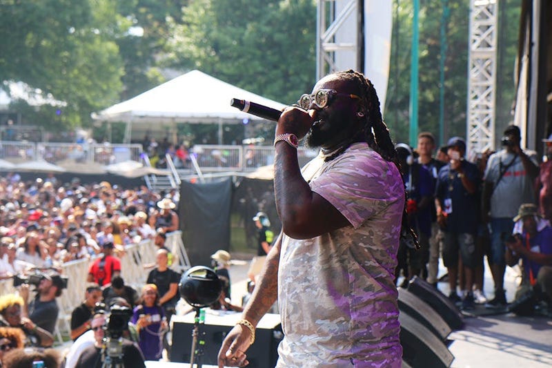 T Pain on Stage At One Music Fest 2019