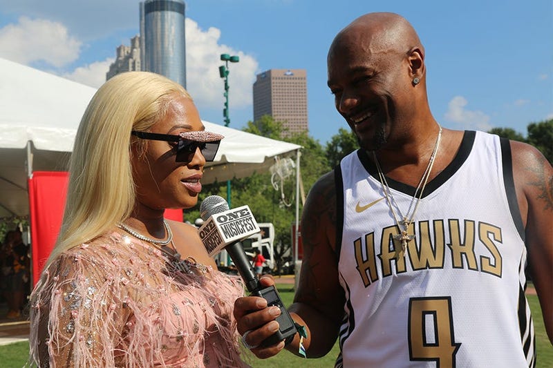 Big Tigger & Trina Backstage at One Music Fest 2019
