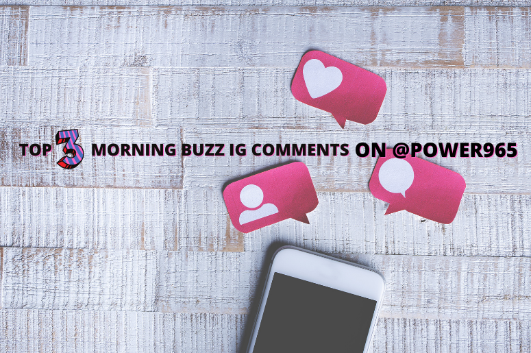 MORNING BUZZ COMMENTS.