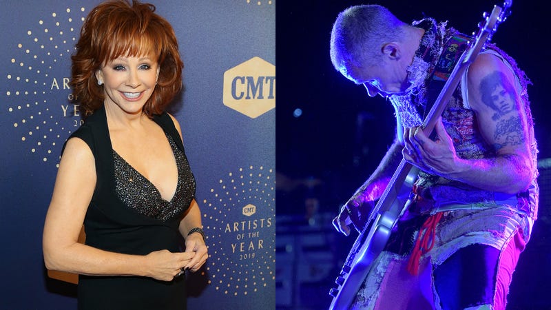 Reba McEntire and Flea