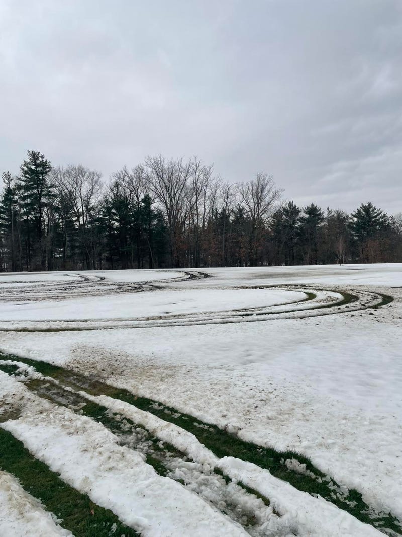 Orchard Park Little Leaguers won't be able to take the new field in 2025, after police say someone drove on to the diamond, causing significant damage.