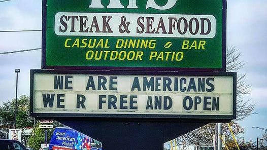 Suburban restaurants say they'll defy Gov. Pritzker's ban on indoor service