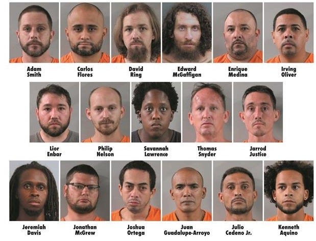 17 arrests made for soliciting underage sex