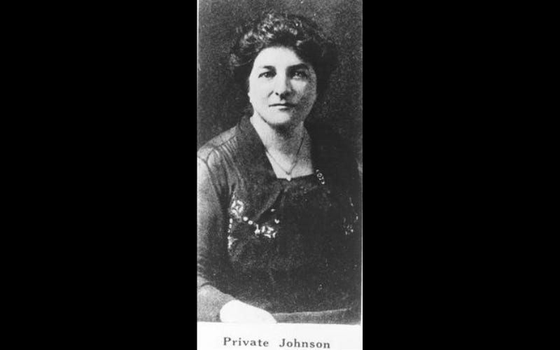 Opha Mae Johnson was the first woman to serve in the United States Marine Corps