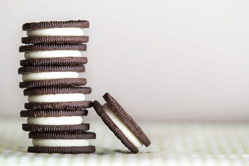 Stack of Oreo cookies