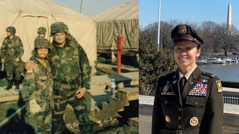 Once a refugee, she is rising through Army’s ranks