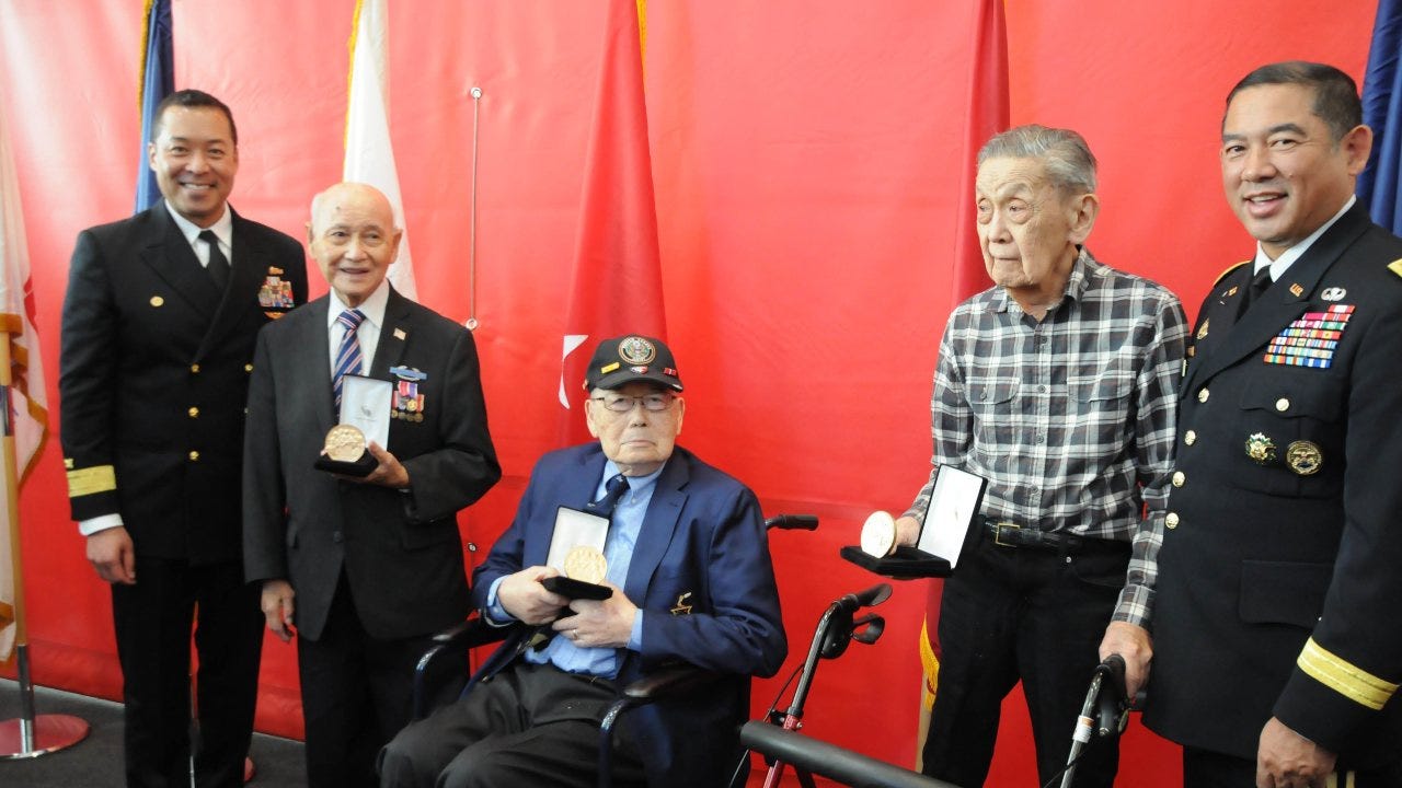 Chinese-American WWII veterans awarded Congressional Gold Medal