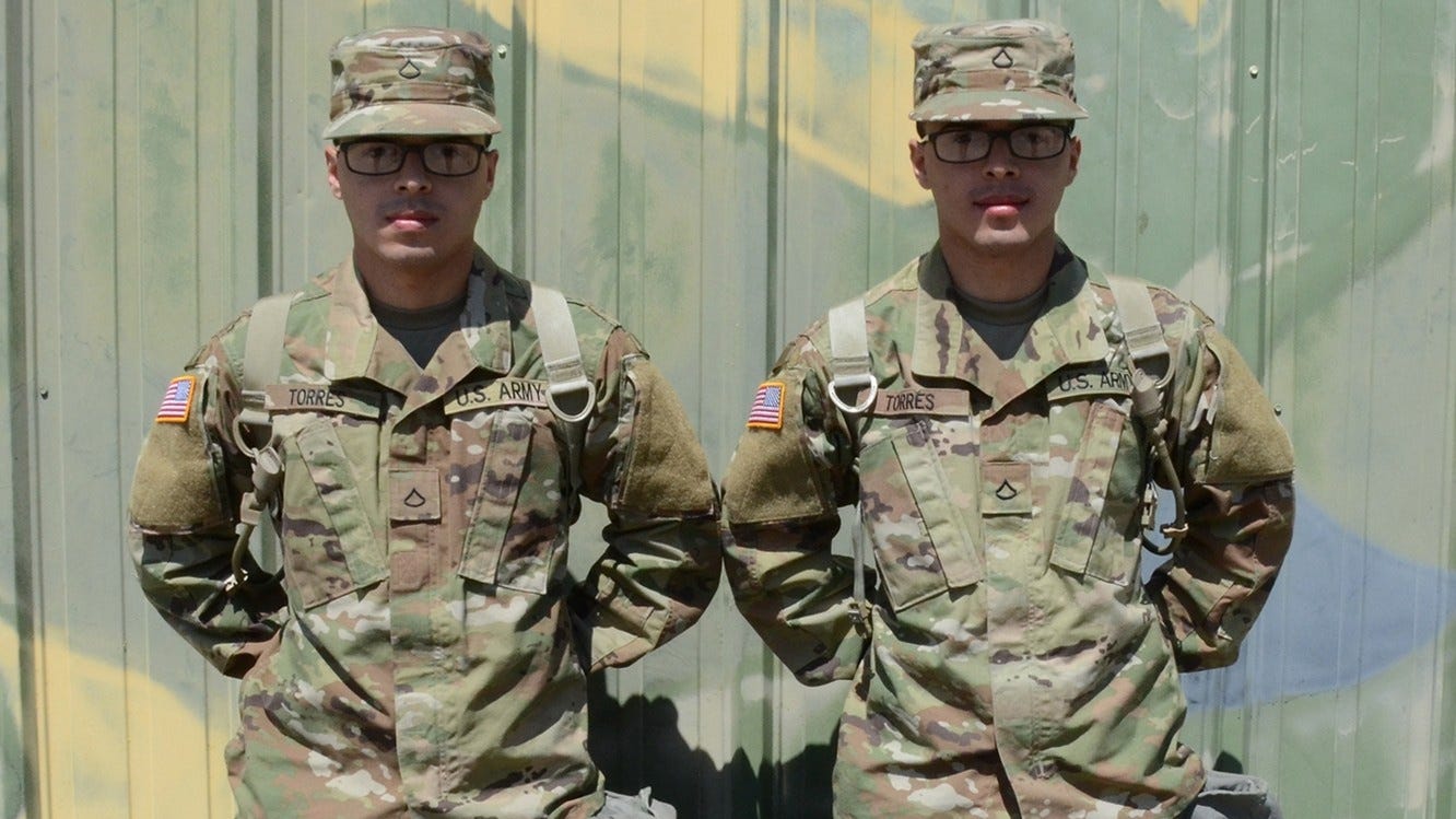 Twins in Army carry on family tradition of military service