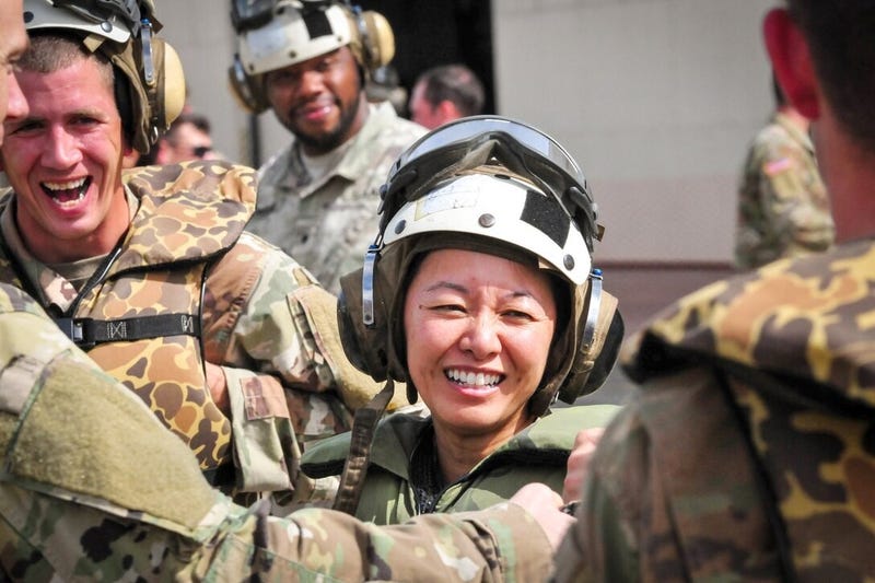 Once a refugee, she is rising through Army's ranks