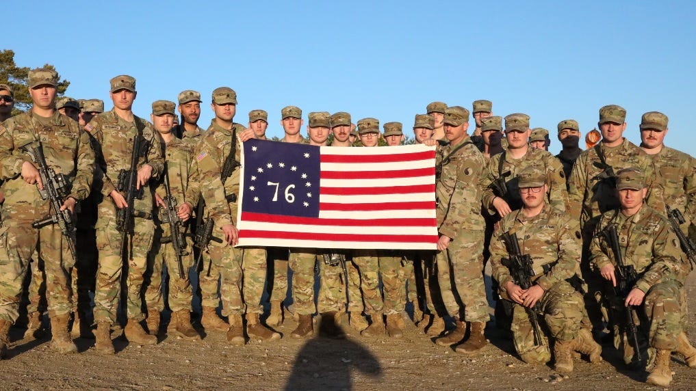One Bennington Flag's amazing journey